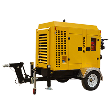 大流量防汛排澇移動泵車